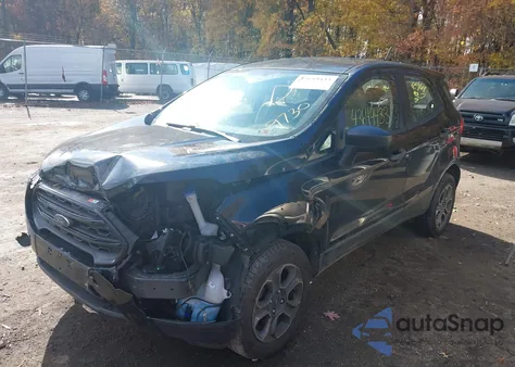 2021 Ford Ecosport S из США, поврежденный, VIN MAJ6S3FL8MC429730